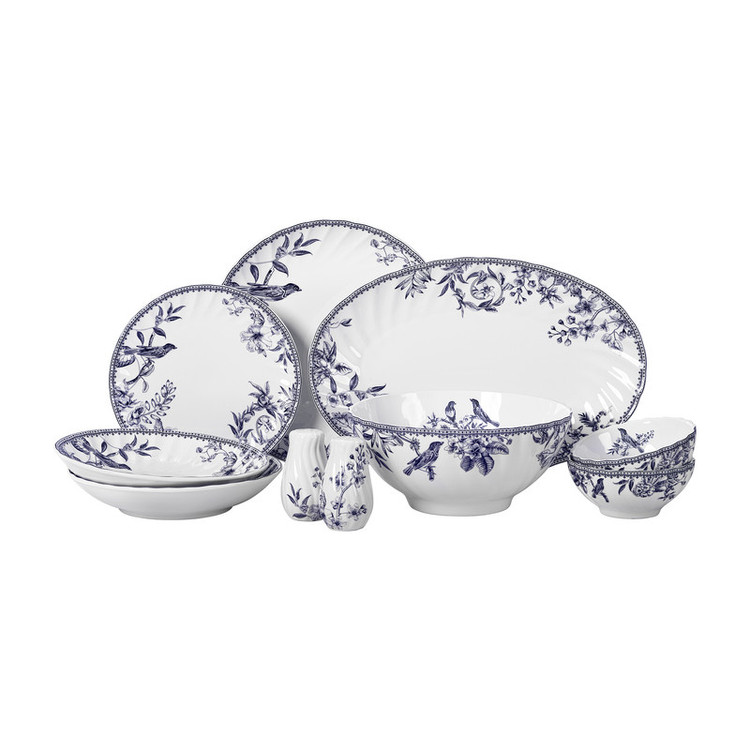 سرویس غذاخوری 28 پارچه گلدکیش طرح لوتوس مدل GK646384