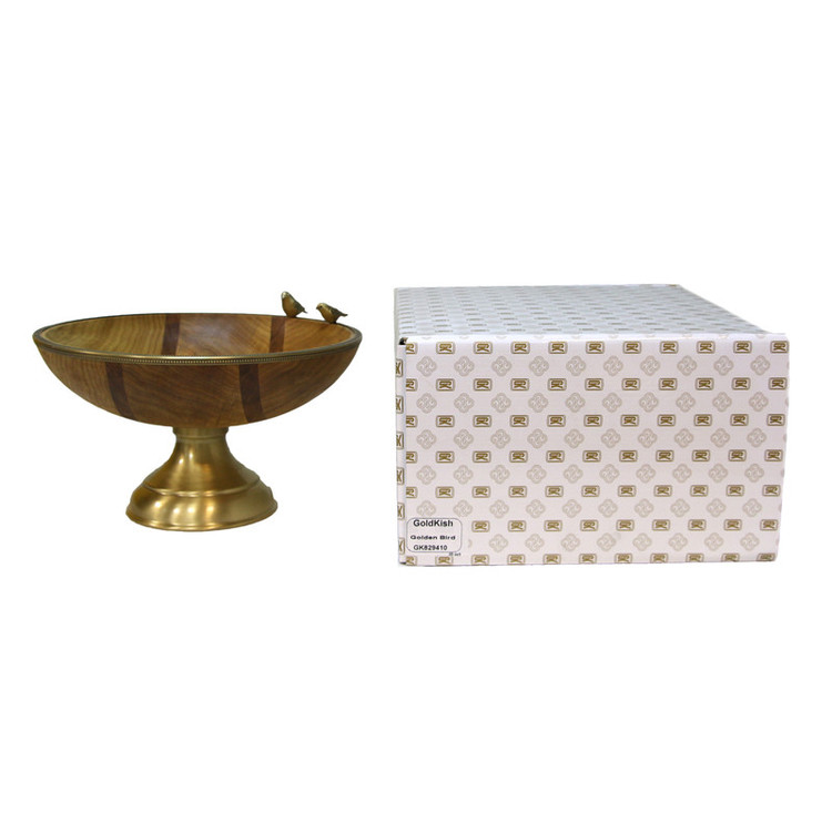 میوه خوری گلد کیش مدل گلدن برد پایه دار سایز متوسط GK829410