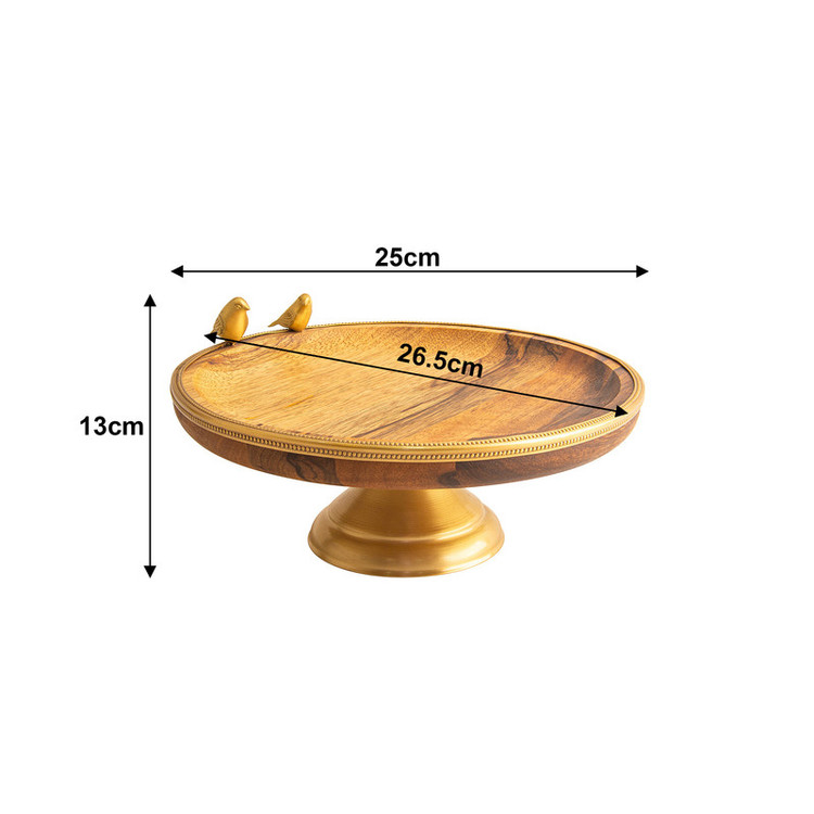 شیرینی خوری گلدکیش مدل گلدن برد کد GK829519