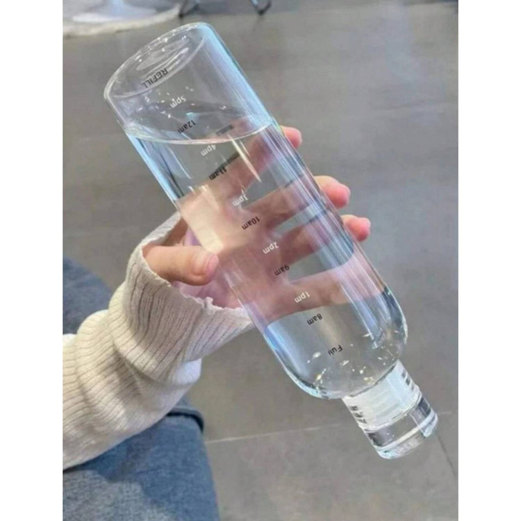 بطری آب مدل مدرج 750 میل